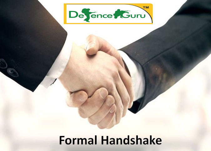 Formal Handshake in Interviews 